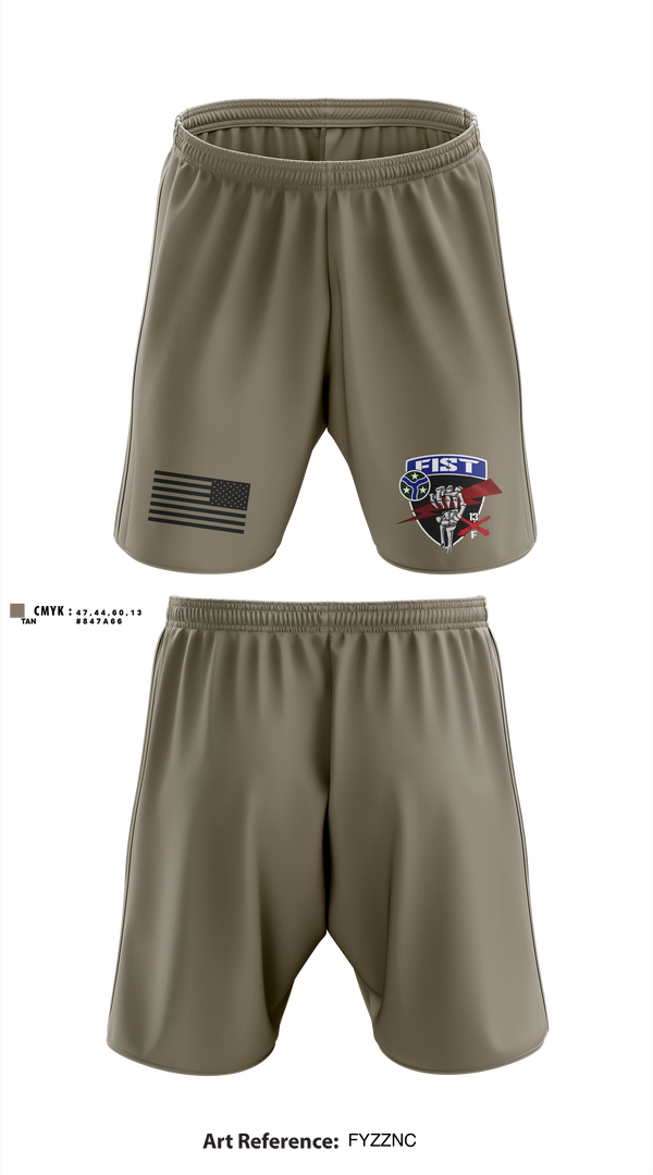 Athletic Shorts With Pockets, 1/115th FA HHB DET 1, Army, Teamtime, Team time, sublimation, custom sports apparel, team uniforms, spirit wear, spiritwear, sports uniforms, custom shirts, team store, custom team store, fundraiser sports, apparel fundraiser