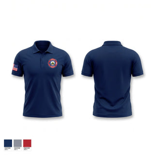 Short Sleeve Performance Polo, UJFD, Fire Department, Teamtime, Team time, sublimation, custom sports apparel, team uniforms, spirit wear, spiritwear, sports uniforms, custom shirts, team store, custom team store, fundraiser sports, apparel fundraiser