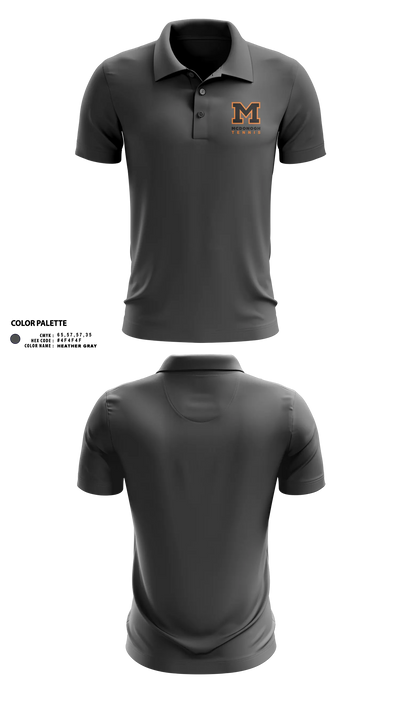 Mcdonogh Girls Tennis Short Sleeve Performance Polo - 30