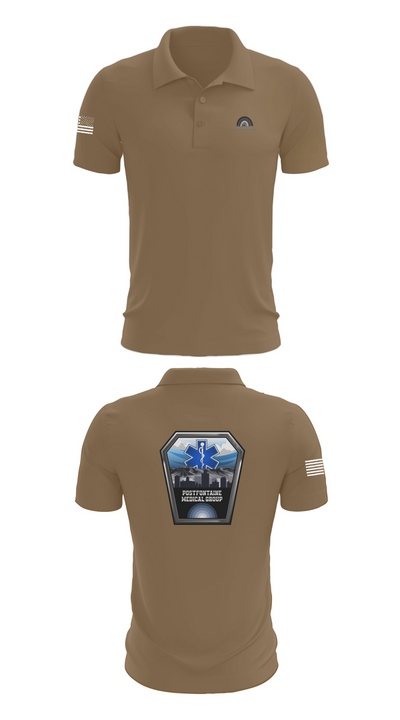 Union Medical Services 64741548 Short Sleeve Performance Polo - 7