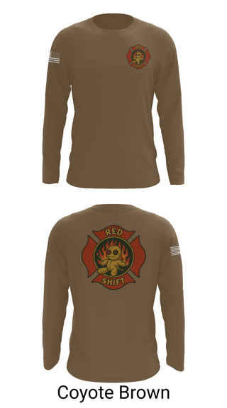 Long Sleeve Performance Shirt, City of Lake Geneva Fire Department, , Teamtime, Team time, sublimation, custom sports apparel, team uniforms, spirit wear, spiritwear, sports uniforms, custom shirts, team store, custom team store, fundraiser sports, apparel fundraiser