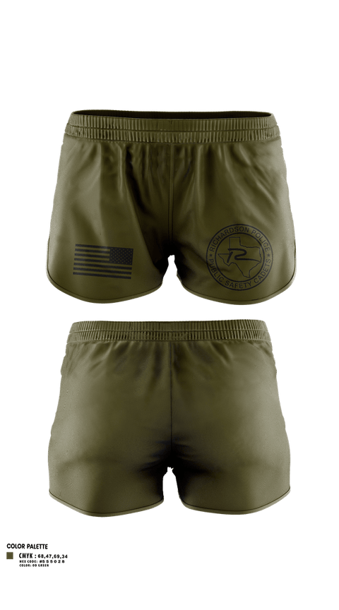 Ranger Panties, Richardson Police Cadets, Police, Teamtime, Team time, sublimation, custom sports apparel, team uniforms, spirit wear, spiritwear, sports uniforms, custom shirts, team store, custom team store, fundraiser sports, apparel fundraiser