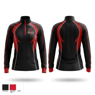 Quarter Zip Jacket, Bay City Panthers, Softball, Teamtime, Team time, sublimation, custom sports apparel, team uniforms, spirit wear, spiritwear, sports uniforms, custom shirts, team store, custom team store, fundraiser sports, apparel fundraiser