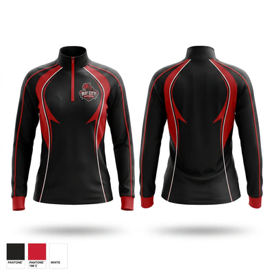 Bay City Panthers 48593851 Quarter Zip Jacket - 1