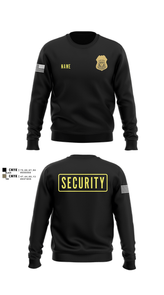 Crew Neck Sweatshirt, NOLA PROTECTION GROUP, Police, Teamtime, Team time, sublimation, custom sports apparel, team uniforms, spirit wear, spiritwear, sports uniforms, custom shirts, team store, custom team store, fundraiser sports, apparel fundraiser