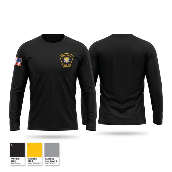 Long Sleeve Performance Shirt, Wakefield EMS, EMS/EMT, Teamtime, Team time, sublimation, custom sports apparel, team uniforms, spirit wear, spiritwear, sports uniforms, custom shirts, team store, custom team store, fundraiser sports, apparel fundraiser