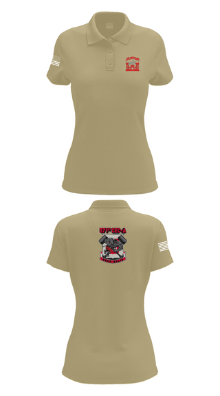 Womens Short Sleeve Performance Polo, 571st CEC-A, , Teamtime, Team time, sublimation, custom sports apparel, team uniforms, spirit wear, spiritwear, sports uniforms, custom shirts, team store, custom team store, fundraiser sports, apparel fundraiser