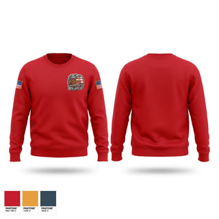 Crew Neck Sweatshirt, Morrell Volunteer Fire Company, Fire Department, Teamtime, Team time, sublimation, custom sports apparel, team uniforms, spirit wear, spiritwear, sports uniforms, custom shirts, team store, custom team store, fundraiser sports, apparel fundraiser