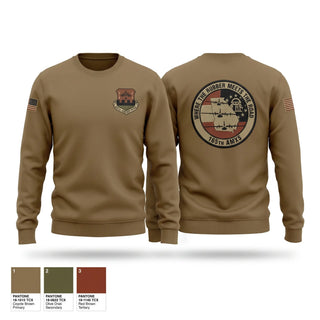 Crew Neck Sweatshirt, 165th AMXS, Air Force, Teamtime, Team time, sublimation, custom sports apparel, team uniforms, spirit wear, spiritwear, sports uniforms, custom shirts, team store, custom team store, fundraiser sports, apparel fundraiser