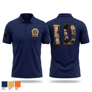 Short Sleeve Performance Polo, Investigation Division, Police, Teamtime, Team time, sublimation, custom sports apparel, team uniforms, spirit wear, spiritwear, sports uniforms, custom shirts, team store, custom team store, fundraiser sports, apparel fundraiser