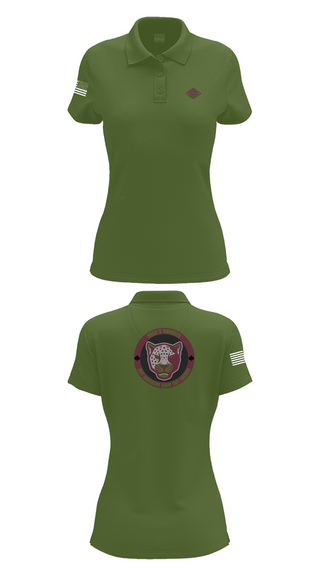 Womens Short Sleeve Performance Polo, Ross Rangers, Army, Teamtime, Team time, sublimation, custom sports apparel, team uniforms, spirit wear, spiritwear, sports uniforms, custom shirts, team store, custom team store, fundraiser sports, apparel fundraiser