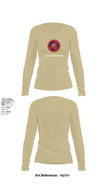 Combat Logistics Battalion 4 46395084 Women's Long Sleeve V-neck Shirt - 82