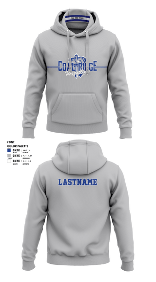 Coal Ridge HS Wrestling 86453824 Hoodie - 2