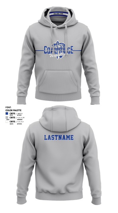 Coal Ridge HS Wrestling 86453824 Hoodie - 2