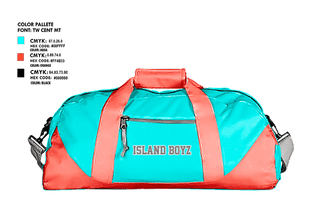 Duffle Bag, Island Boyz, , Teamtime, Team time, sublimation, custom sports apparel, team uniforms, spirit wear, spiritwear, sports uniforms, custom shirts, team store, custom team store, fundraiser sports, apparel fundraiser