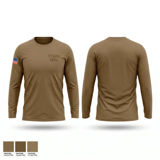 Long Sleeve Performance Shirt, 7230th MSU, Army, Teamtime, Team time, sublimation, custom sports apparel, team uniforms, spirit wear, spiritwear, sports uniforms, custom shirts, team store, custom team store, fundraiser sports, apparel fundraiser
