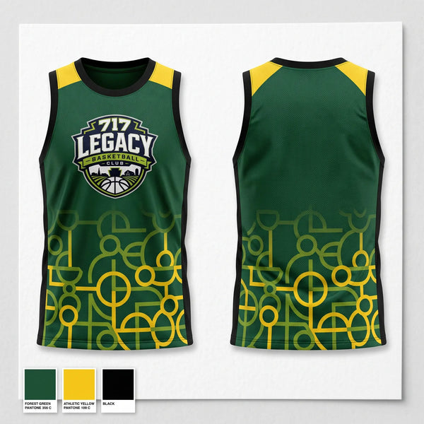 Mens Basketball Jersey, 717 legacy, Men's Basketball, Teamtime, Team time, sublimation, custom sports apparel, team uniforms, spirit wear, spiritwear, sports uniforms, custom shirts, team store, custom team store, fundraiser sports, apparel fundraiser