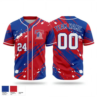Full Button Baseball Jersey, Liberty Bell Baseball, Baseball, Teamtime, Team time, sublimation, custom sports apparel, team uniforms, spirit wear, spiritwear, sports uniforms, custom shirts, team store, custom team store, fundraiser sports, apparel fundraiser