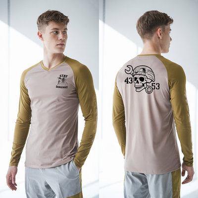 4-3 AHB 47022707 Long Sleeve Performance Shirt 4