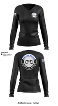 Bravo Team Women's Long Sleeve V-neck Shirt - 1