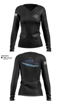 USS Jefferson City 16014759 Women's Long Sleeve V-neck Shirt - 21