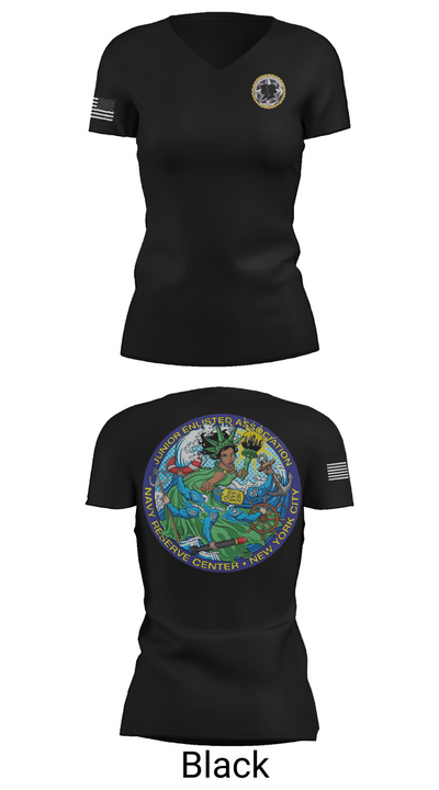 NYC JEA Women's Short Sleeve V-neck Shirt - 27