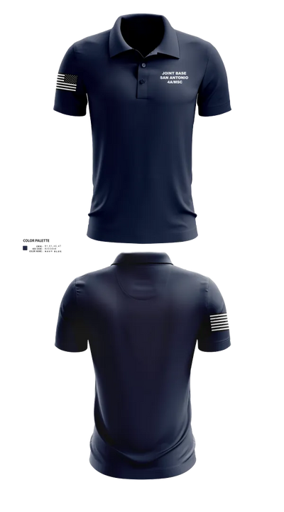 Joint Base San Antonio 4A/MSC 19646958 Short Sleeve Performance Polo - 41