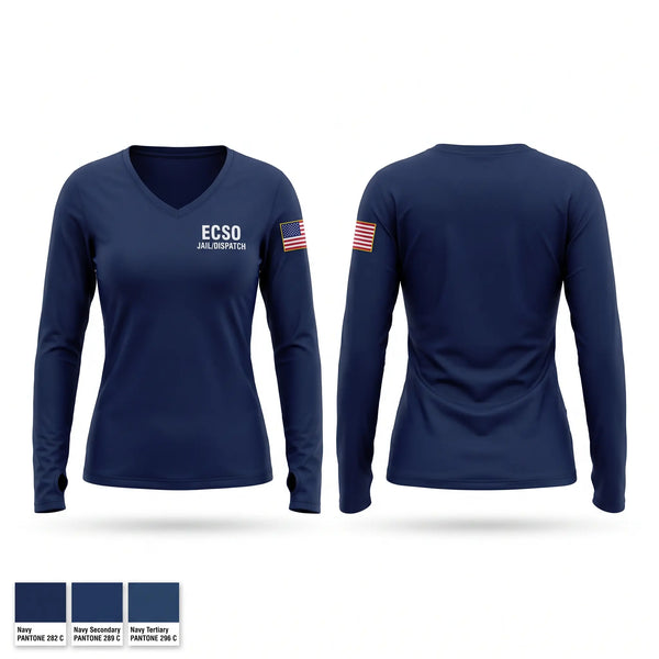 Old School Cotton Feel Shirt, ECSO JAIL/DISPATCH, Police, Teamtime, Team time, sublimation, custom sports apparel, team uniforms, spirit wear, spiritwear, sports uniforms, custom shirts, team store, custom team store, fundraiser sports, apparel fundraiser