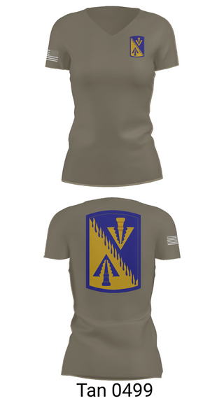 Womens Short Sleeve Vneck Shirt, 128th Aviation Brigade, Army, Teamtime, Team time, sublimation, custom sports apparel, team uniforms, spirit wear, spiritwear, sports uniforms, custom shirts, team store, custom team store, fundraiser sports, apparel fundraiser