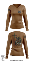 441st Engineer Company 97843489 Women's Long Sleeve V-neck Shirt - 108