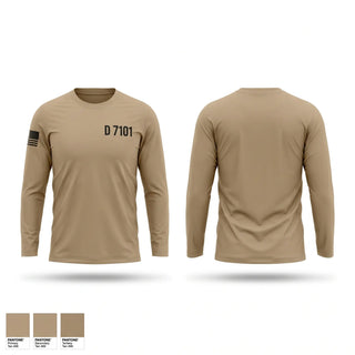 Long Sleeve Performance Shirt, D 7-101, Army, Teamtime, Team time, sublimation, custom sports apparel, team uniforms, spirit wear, spiritwear, sports uniforms, custom shirts, team store, custom team store, fundraiser sports, apparel fundraiser