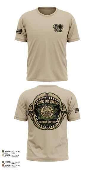 Old School Cotton Shirt, State of Hawaii DLE Harbors, Police, Teamtime, Team time, sublimation, custom sports apparel, team uniforms, spirit wear, spiritwear, sports uniforms, custom shirts, team store, custom team store, fundraiser sports, apparel fundraiser