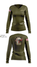 Engine 1 Women's Long Sleeve V-neck Shirt - 21