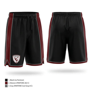 Athletic Shorts With Pockets, Cougars, Men's Soccer, Teamtime, Team time, sublimation, custom sports apparel, team uniforms, spirit wear, spiritwear, sports uniforms, custom shirts, team store, custom team store, fundraiser sports, apparel fundraiser