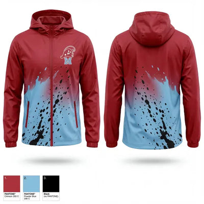 Minden Crimson Tide 17778172 Windbreaker - 1
