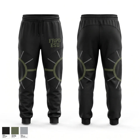 Sweatpants, FRPD ESU, Police, Teamtime, Team time, sublimation, custom sports apparel, team uniforms, spirit wear, spiritwear, sports uniforms, custom shirts, team store, custom team store, fundraiser sports, apparel fundraiser
