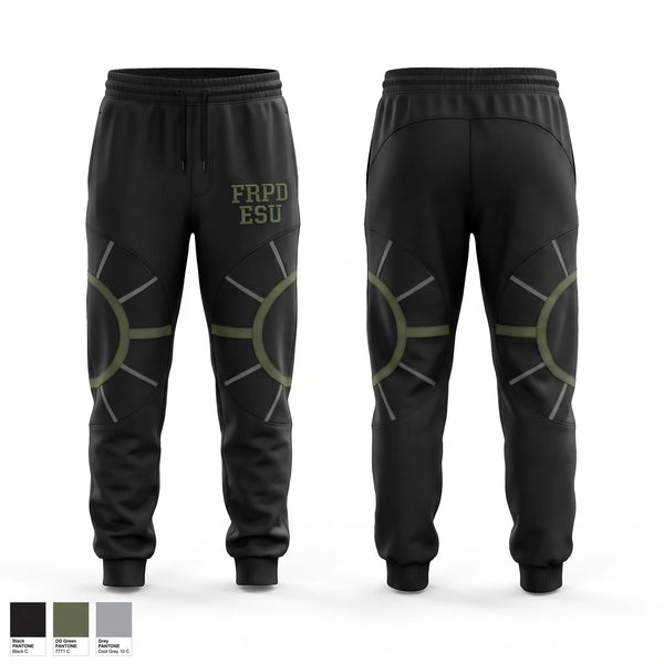 Sweatpants, FRPD ESU, Police, Teamtime, Team time, sublimation, custom sports apparel, team uniforms, spirit wear, spiritwear, sports uniforms, custom shirts, team store, custom team store, fundraiser sports, apparel fundraiser