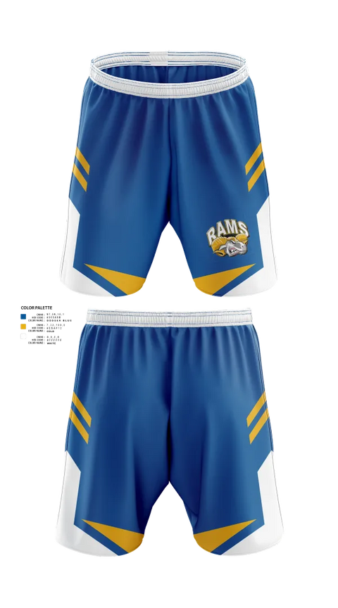 Athletic Shorts With Pockets, Brogden Rams, Baseball, Teamtime, Team time, sublimation, custom sports apparel, team uniforms, spirit wear, spiritwear, sports uniforms, custom shirts, team store, custom team store, fundraiser sports, apparel fundraiser