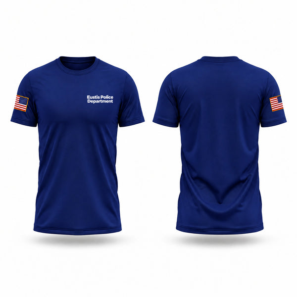 Eustis Police Department Old School Cotton Feel Shirt - 1