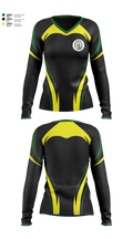 Oswego  RFC  Wizards Women's Long Sleeve V-neck Shirt - 2
