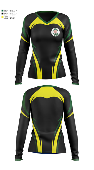Womens Long Sleeve Vneck Shirt, Severed Angel, Rugby, Teamtime, Team time, sublimation, custom sports apparel, team uniforms, spirit wear, spiritwear, sports uniforms, custom shirts, team store, custom team store, fundraiser sports, apparel fundraiser