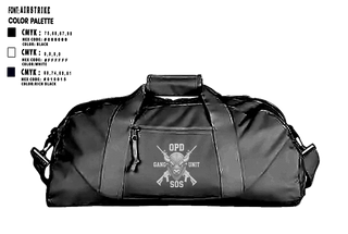 Duffle Bag, South Gang Unit, Police, Teamtime, Team time, sublimation, custom sports apparel, team uniforms, spirit wear, spiritwear, sports uniforms, custom shirts, team store, custom team store, fundraiser sports, apparel fundraiser