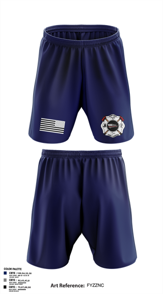 Athletic Shorts With Pockets, team name, Fire Department, Teamtime, Team time, sublimation, custom sports apparel, team uniforms, spirit wear, spiritwear, sports uniforms, custom shirts, team store, custom team store, fundraiser sports, apparel fundraiser