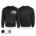 Amador Youth Basketball  Crew Neck Sweatshirt - 1