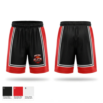Red Dirt Elite Athletic Shorts With Pockets - 1