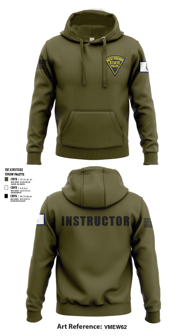 Hoodie, State Police, Police, Teamtime, Team time, sublimation, custom sports apparel, team uniforms, spirit wear, spiritwear, sports uniforms, custom shirts, team store, custom team store, fundraiser sports, apparel fundraiser