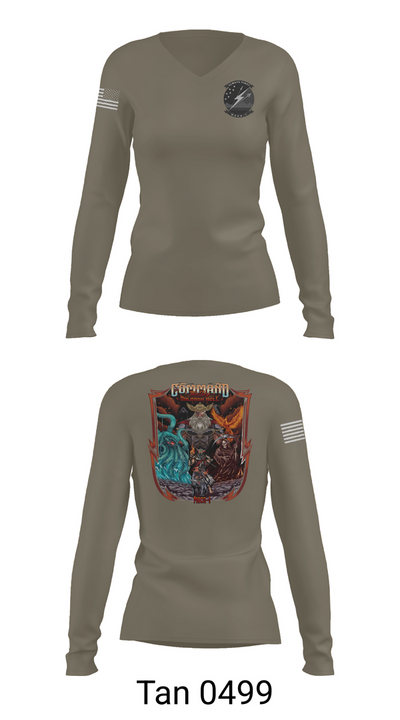 Macs-1 16325629 Women's Long Sleeve V-neck Shirt - 77
