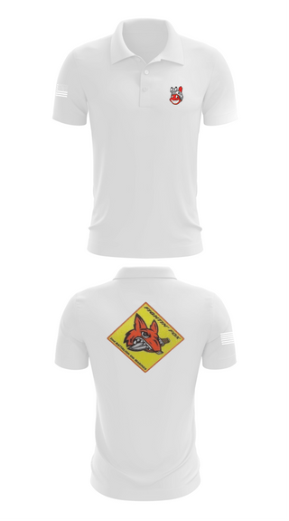 Short Sleeve Performance Polo, 2/6 Fox Company, Marines, Teamtime, Team time, sublimation, custom sports apparel, team uniforms, spirit wear, spiritwear, sports uniforms, custom shirts, team store, custom team store, fundraiser sports, apparel fundraiser