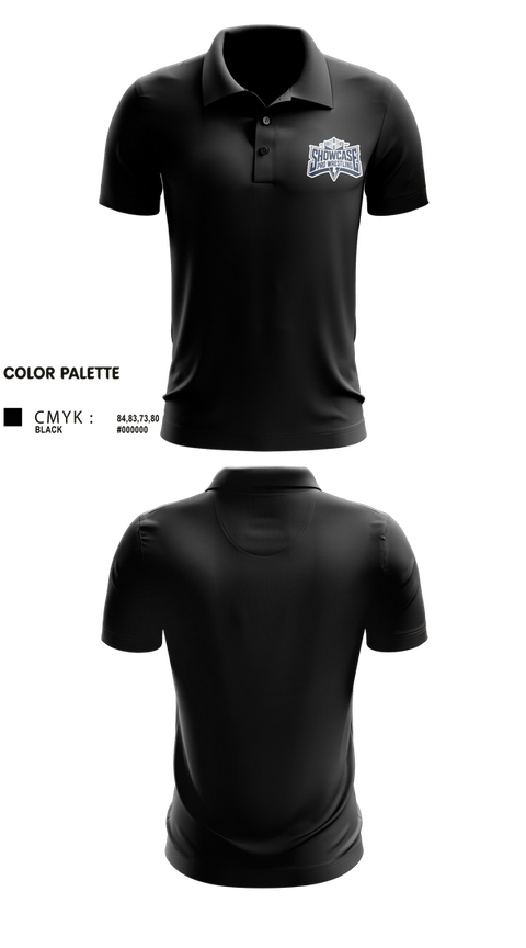 Short Sleeve Performance Polo, Showcase Pro Wrestling, Wrestling, Teamtime, Team time, sublimation, custom sports apparel, team uniforms, spirit wear, spiritwear, sports uniforms, custom shirts, team store, custom team store, fundraiser sports, apparel fundraiser