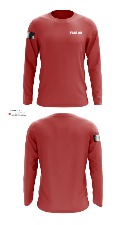 FMS #8 55211312 Long Sleeve Performance Shirt 22